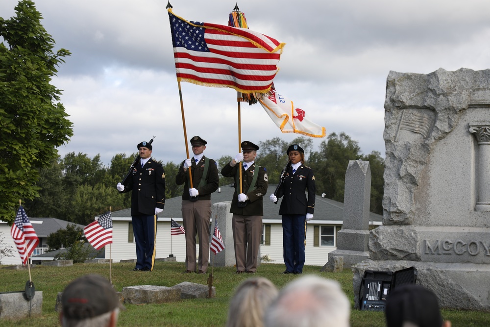 Wisconsin installation founder honored in special Maj. Gen. Robert Bruce McCoy Remembrance Ceremony