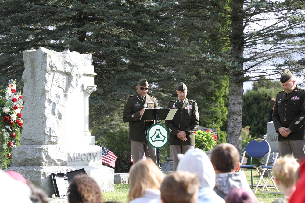 Wisconsin installation founder honored in special Maj. Gen. Robert Bruce McCoy Remembrance Ceremony