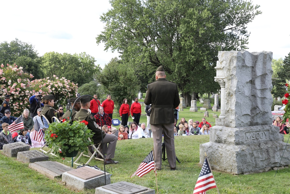 Wisconsin installation founder honored in special Maj. Gen. Robert Bruce McCoy Remembrance Ceremony