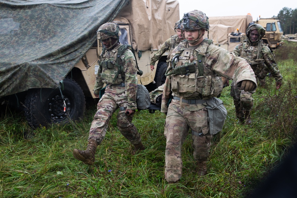 U.S. Troops Train for Prolonged Field Care in Contested Skies at Saber Junction 25