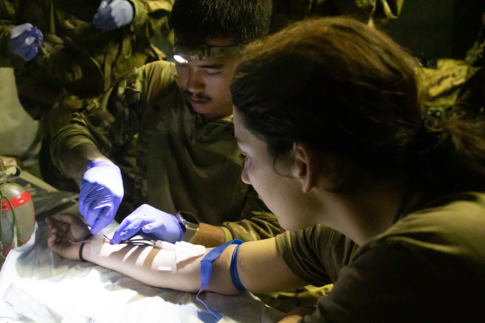 U.S. Troops Train for Prolonged Field Care in Contested Skies at Saber Junction 25