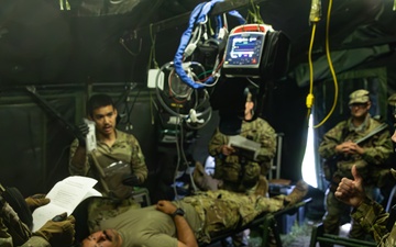 U.S. Troops Train for Prolonged Field Care in Contested Skies at Saber Junction 25