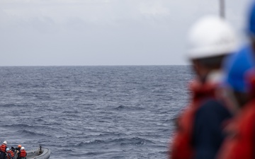 USS Curtis Wilbur (DDG 54) Conducts Boat Operations
