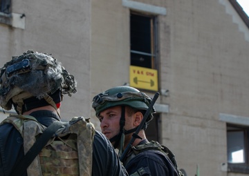 U.S. and Kosovo Work Together to Protect the Town, Saber Junction 25