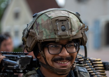 U.S. and Kosovo Work Together to Protect the Town, Saber Junction 25