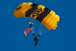 U.S. Army Parachute Team and U.S. Naval Academy Jump Into Joint Base Andrews Airshow [Image 3 of 17]