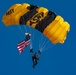 U.S. Army Parachute Team and U.S. Naval Academy Jump Into Joint Base Andrews Airshow