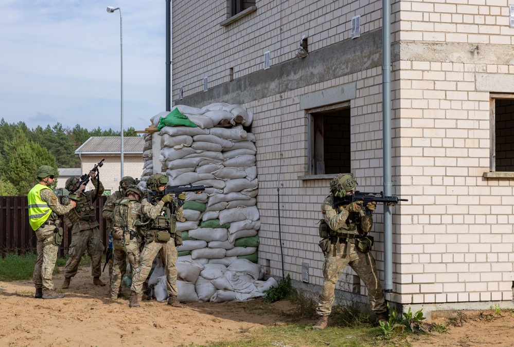 Multinational combat training at Engineer Thunder 2025