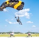 U.S. Army Parachute Team and U.S. Naval Academy Jump Into Joint Base Andrews Airshow