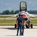 U.S. Air Force Thunderbirds perform at Joint Base Andrews Airshow