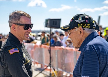 U.S. Army Parachute Team At The Joint-Base Andrews Airshow