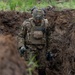 Latvian Explosive Ordnance Team Clears Trenches During Engineer Thunder 2025