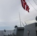 The USS John Finn sails in formation with the JS Osumi and the BRP Jose Rizal during Maritime Cooperative Activity in the South China Sea