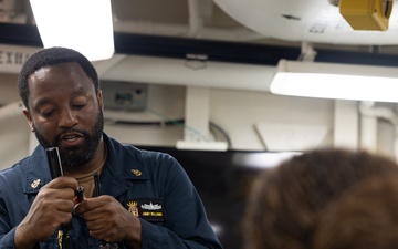 Weapon Familiarization Aboard USS Curtis Wilbur (DDG 54)