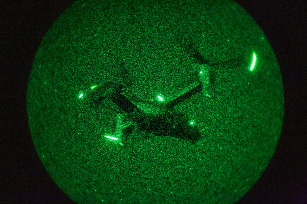 UNITAS 2025: Spanish Marines Conduct Airfield Raid at Night