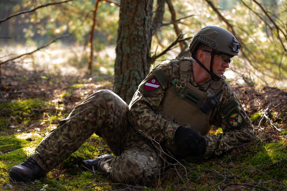 Latvia EOD Team Car Bomb Scenario During Engineer Thunder 2025