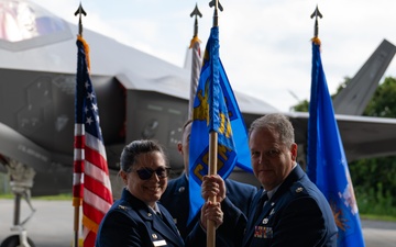 125th Communications Squadron Change of Command
