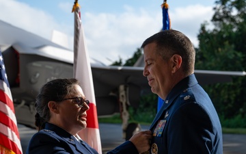 125th Communications Squadron Change of Command