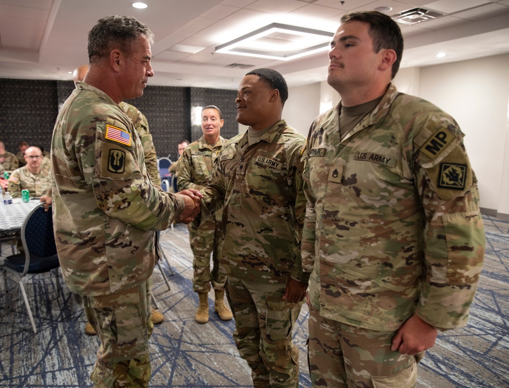 MS National Guard, Chief Warrant Officer 5 Donny Dukes, State Aviation Manager, Recognizes Leadership