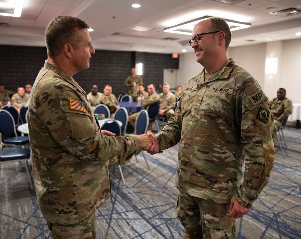 MS National Guard, Maj. Gen. Bobby Ginn, Jr., Adjutant General, Recognizes Leadership