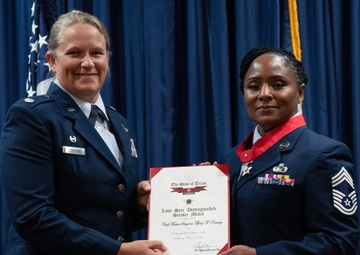Texas Air National Guard Chief Master Sergeant retires after a distinguished career