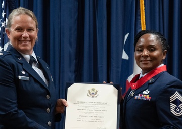Texas Air National Guard Chief Master Sergeant retires after a distinguished career