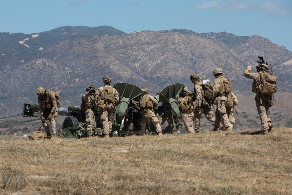 U.S. Marines with 1st Bn., 11th Marines complete helicopter raid during Cobra Fury 25.2