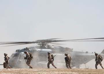 U.S. Marines with 1st Bn., 11th Marines complete helicopter raid during Cobra Fury 25.2