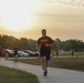 Soldiers run during an AFT