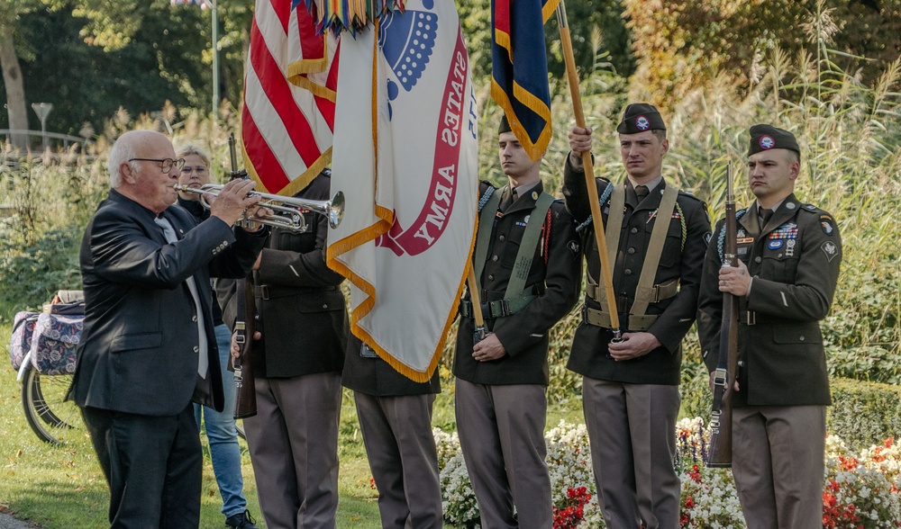 Screaming Eagles at the Market Garden Remembrance Ceremony and Elderly Home Visit -  Sint Oedenrode