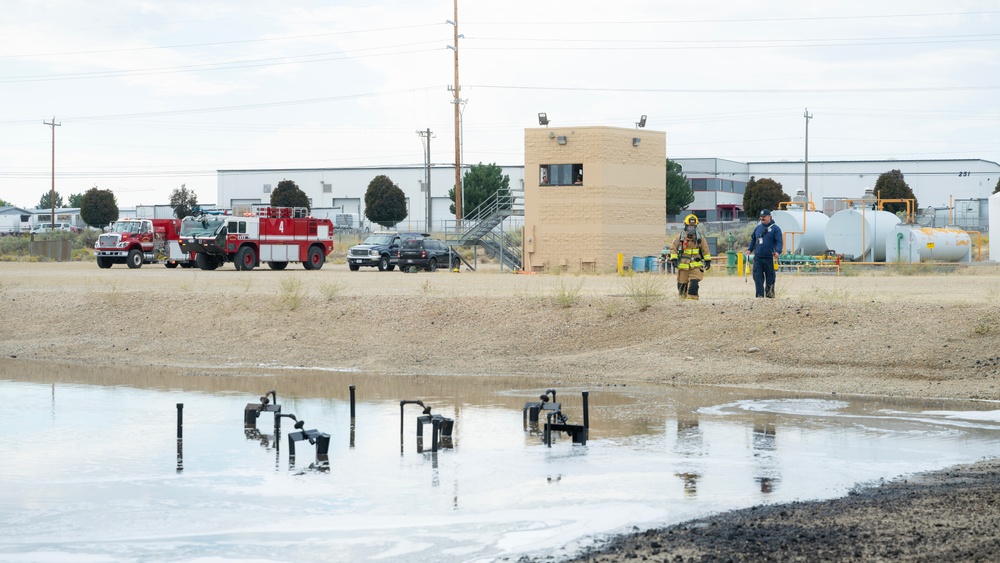 Gowen Fire ARFF Training