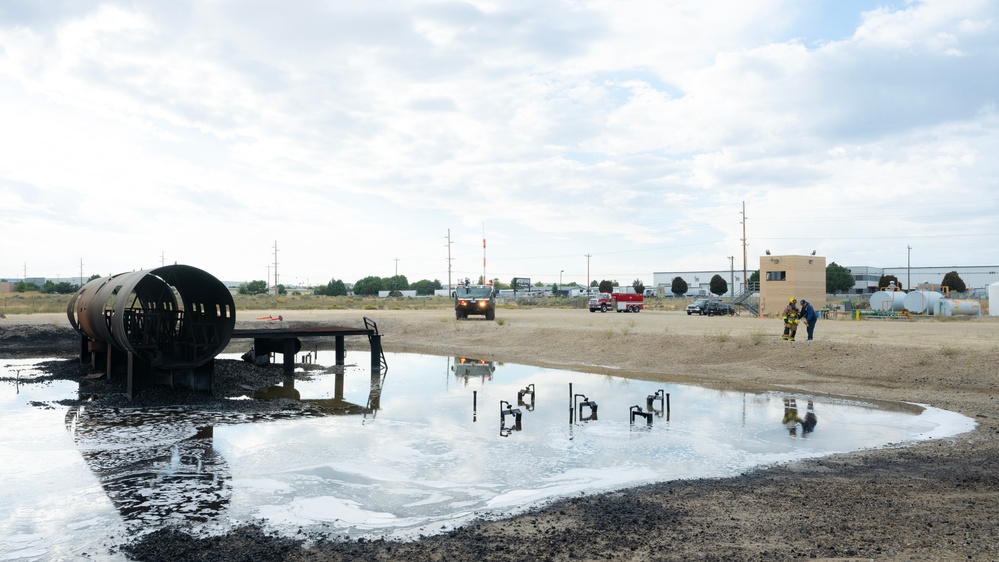 Gowen Fire ARFF Training