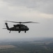 Blackhawk flies over Iowa