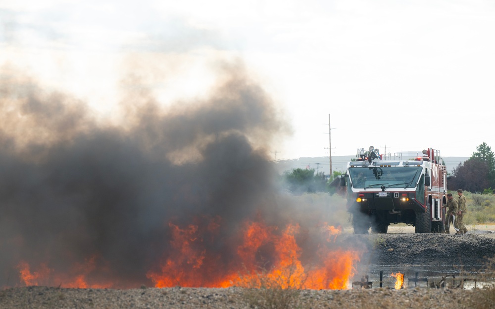 Gowen Fire ARFF Training