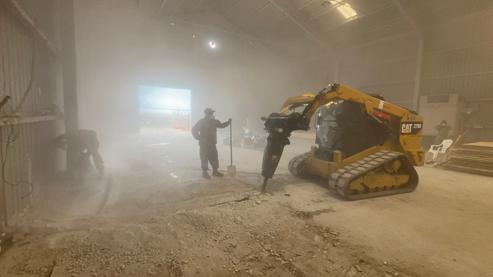 914th Civil Engineer Squadron Airmen Get It Done in Italy