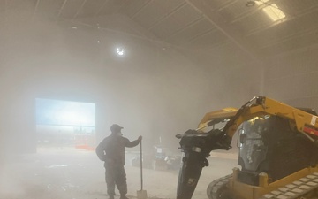 914th Civil Engineer Squadron Airmen Get It Done in Italy