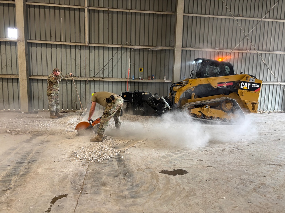 914th Civil Engineer Squadron Airmen Get It Done in Italy