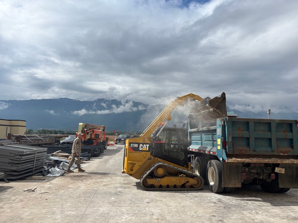 914th Civil Engineer Squadron Airmen Get It Done in Italy