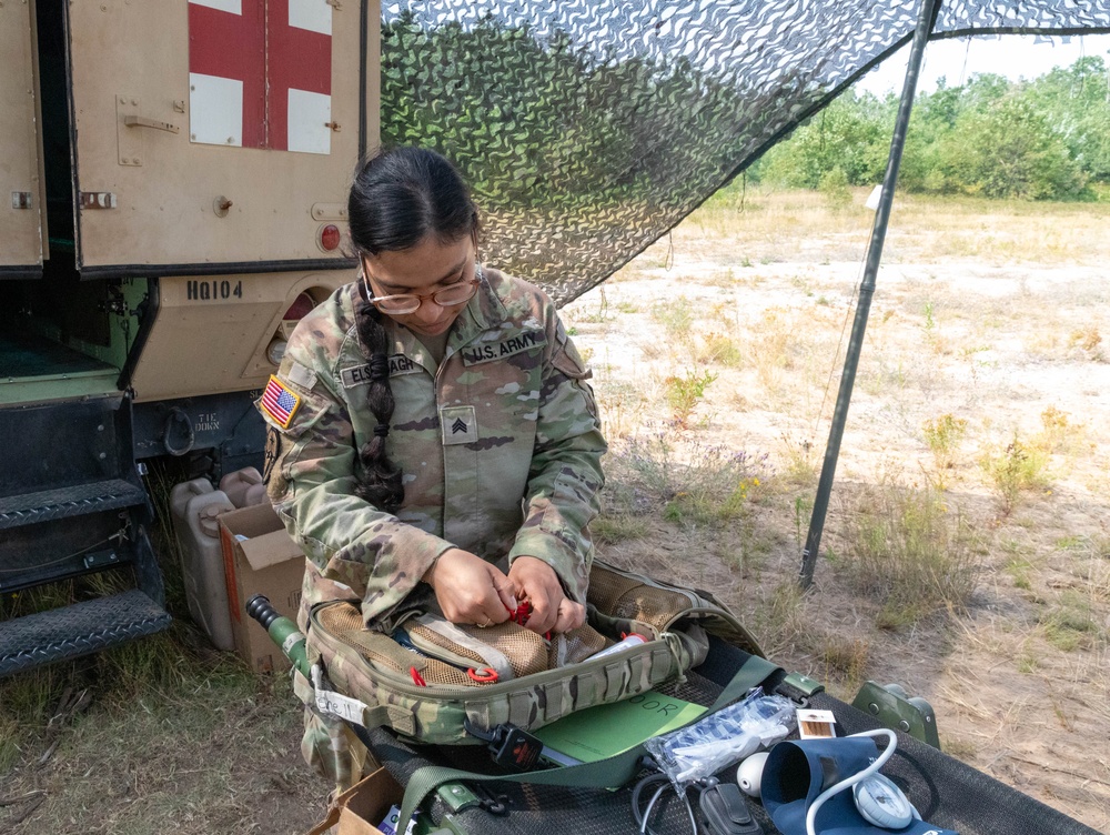 OHARNG 1-174th Air Defense Artillery Regiment participates in Exercise Northern Strike 25-2