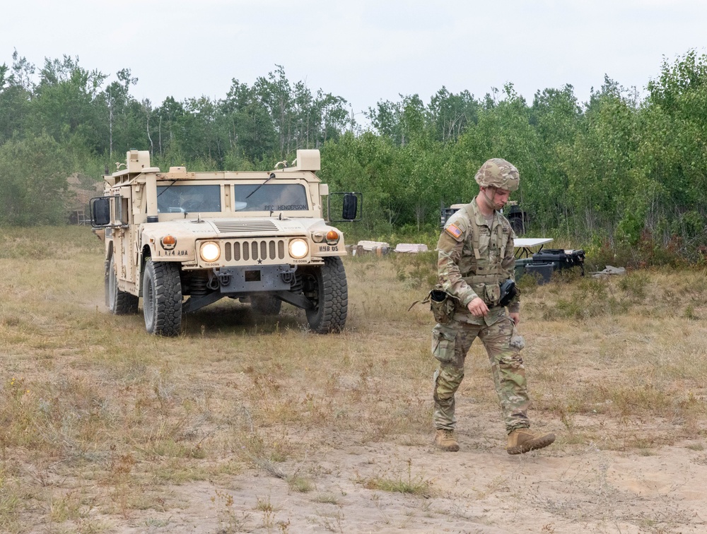 OHARNG 1-174th Air Defense Artillery Regiment participates in Exercise Northern Strike 25-2