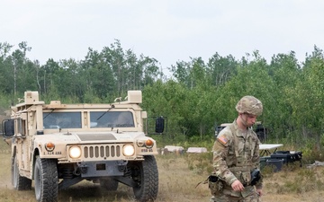 OHARNG 1-174th Air Defense Artillery Regiment participates in Exercise Northern Strike 25-2