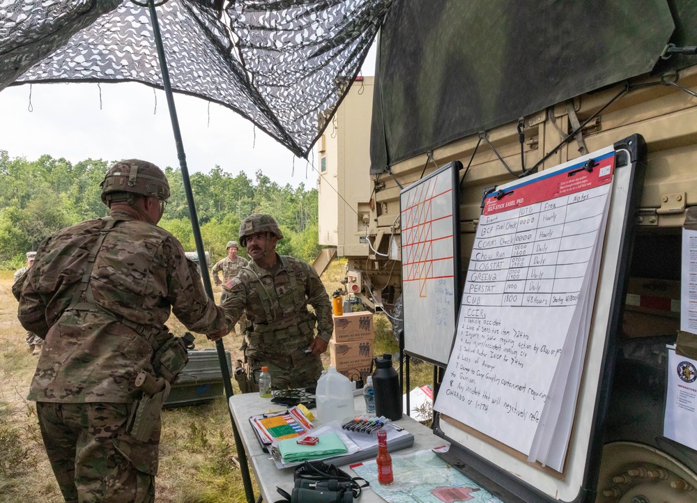 OHARNG 1-174th Air Defense Artillery Regiment participates in Exercise Northern Strike 25-2
