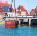 Unified Command continues to recover the fallen containers at the Port of Long Beach