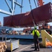 Unified Command continues to recover the fallen containers at the Port of Long Beach