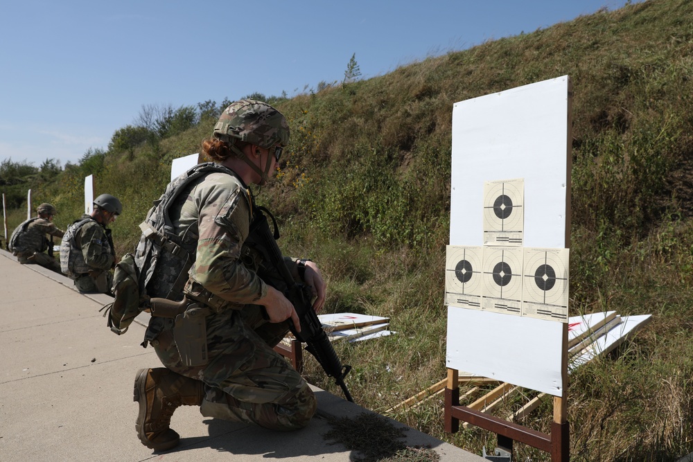 Soldiers test marksmanship at Best Warrior Competition