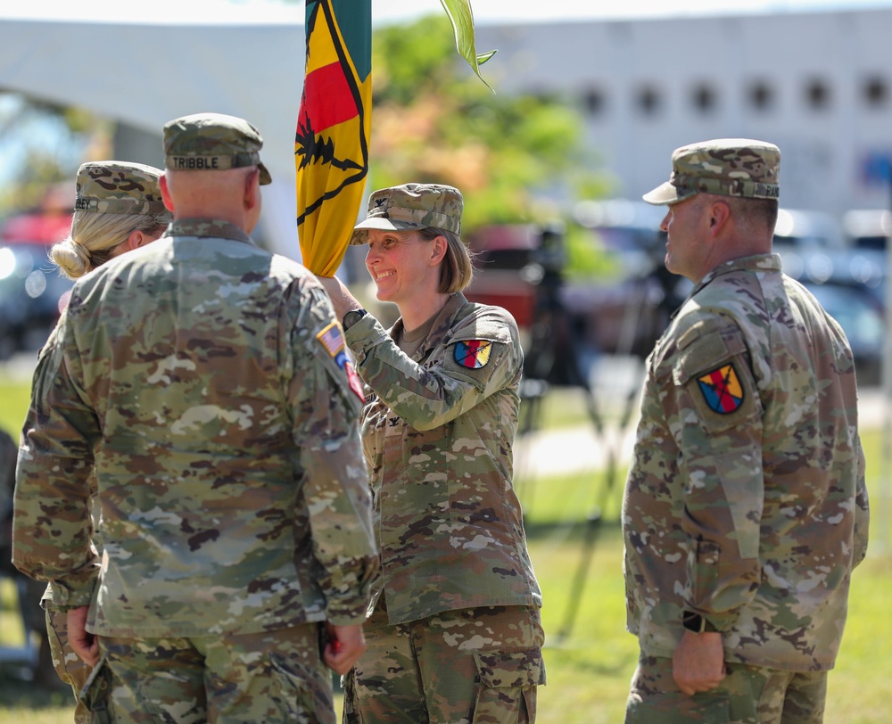 Change of Command Ceremony for 303rd Maneuver Enhancement Brigade