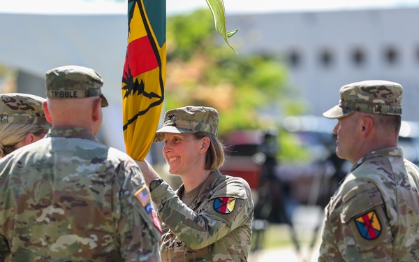 Change of Command Ceremony for 303rd Maneuver Enhancement Brigade