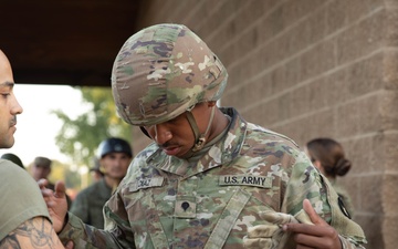 Best Warrior Competition 2025 Rappel Tower