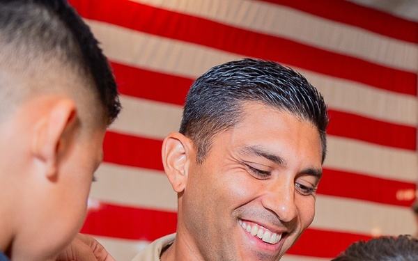 NRC Alameda and San Jose Navy Chiefs Pinned