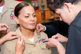 NRC Alameda and San Jose Navy Chiefs Pinned